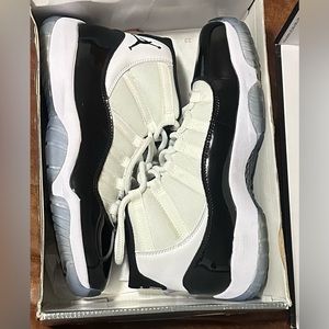 Air Jordan 11 Concord AJ Jumpman Blue White Sneakers Basketball Shoes 378037 107
